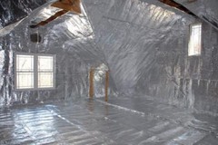 Heavy Duty Radiant Barrier Insulation XTemp Attic Foil 1000 Sqft 4′ perforated