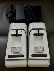 Clover Flex 2 White POS – Lot of 2 – Factory Reset – Protective Grip Case
