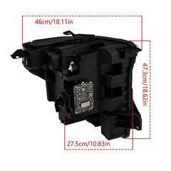Headlight Assembly Left Side Replacement 2022-2024 Sierra 1500 Denali SLT