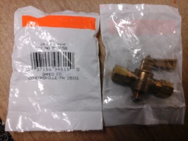 1/4 134 C X C VALVE DANCO No. 94615B (LL3533-2)