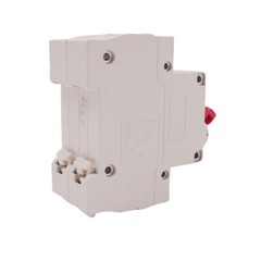 Universal Mini Circuit Breaker AC MCB 2P 4.5kA 6/10/16/25/32/40/50/63A Din Rail