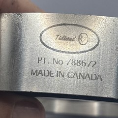 Tidland 7886/2 Double Edge Bottom Slitter 6-3/4” OD X 4-3/4” ID X 1-1/4” Thick