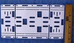 Retrofit Kit 8′ T8 T12 2 Bulb Fluorescent Light Strip Fixture to 4 4′ LED Tubes