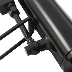 Hydraulic Top Link Cat. 1-1 with Locking Block 16 1/8- 22 7/16″ with 2* Hose