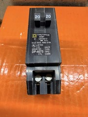Square D HOMT2020 1 Pole 20 Amp Tandems Type HOMT Box Of 10 Pcs