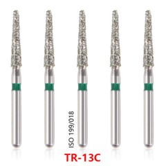 20Types 100Pcs Dental Diamond Burs Drills For High Speed Handpiece Medium FG BUR