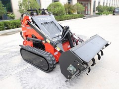 mini skid steer loader attachments Rotary Plow Tiller TYPHON Skid Steer Generic