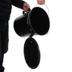 6 Gallon Disposal Bucket Oil Disposal Transport Container Grease Bucket Grease