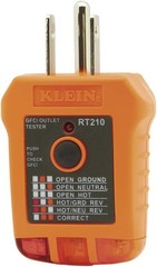 Durable Hand-Powered GFCI Receptacle Tester – Reliable Electrical Safety Tool