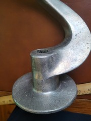 S-Shaped Dough Hook Attachment for Commercial Mixer