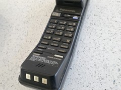 Vintage 1990s Cordless Phone Panasonic KX-T4300 Answering Machine 90s | Read
