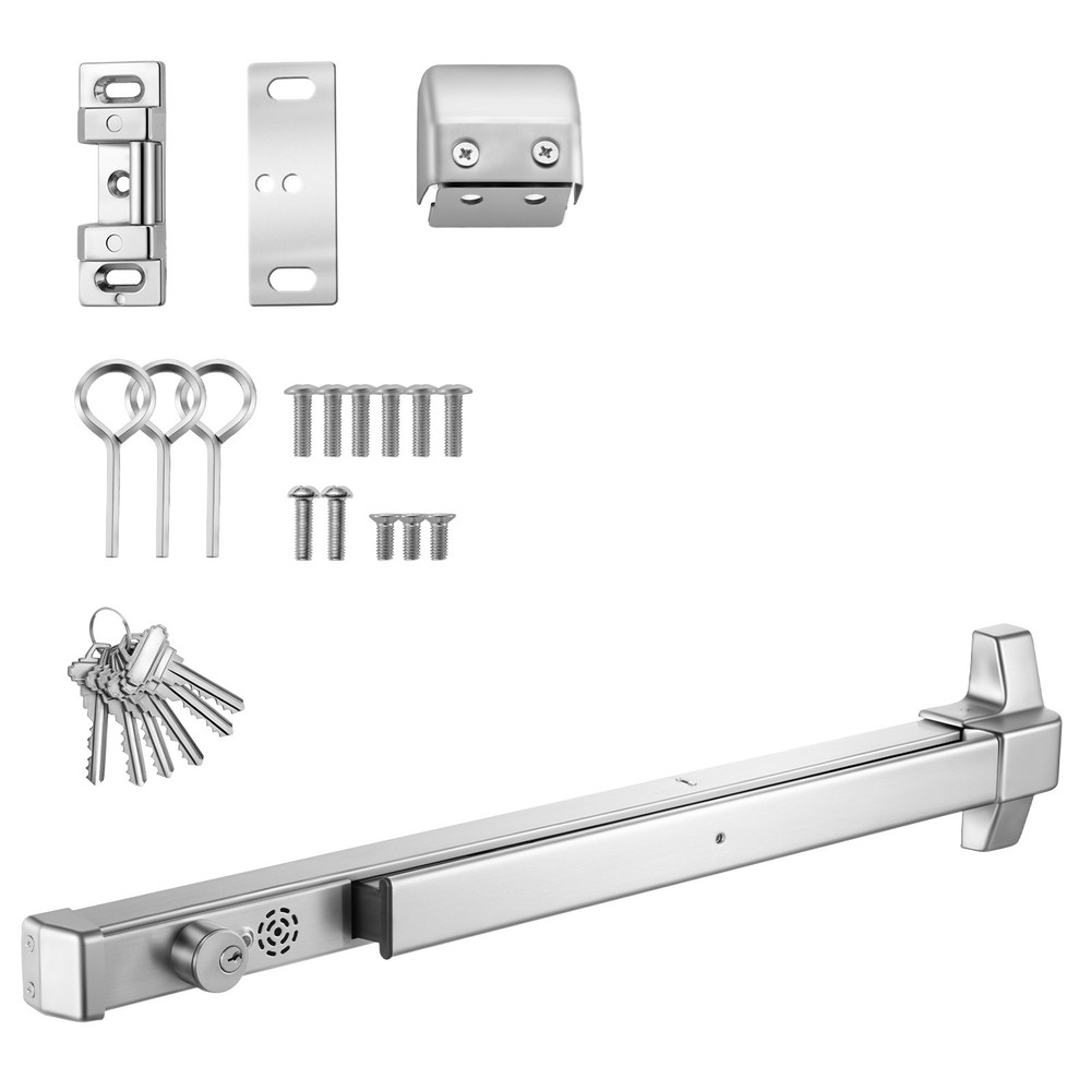 Uimoso Push Bar Panic Exit Device 31″ Stainless Steel for Emergency Doors