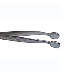 SS Meibomian Gland Forceps Collins Expressor For Dry Eye Lid Tweezers Autoclave