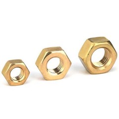 M1.4 M1.6 M2 M2.5 M3 M4 M5 – M22 Brass Hex Nuts DIN934 Metric Full Nuts Fastener