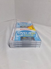 8-Pack Maxell DVD-R . DVD-RW Camcorder Blank Media 30min 1.4gb NEW