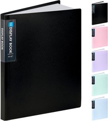 Art Portfolio 9″x12″, 40 Pockets Large Display Folder with 80 Pages, Heavy Du…