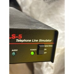 Teltone TLS-5 Telephone Line Simulator 4-Line Model TLS-5A-02 Black USA Made