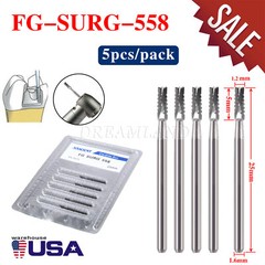 FG 558L SANDENT Carbide Burs FG558L Bur #558L Friction Grip USA