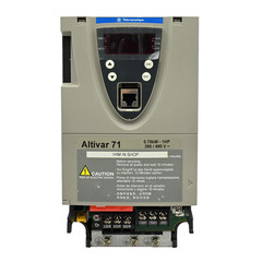 Schneider Telemecanique ATV71H075N4 Altivar 71 VFD 0.75KW 1HP 380/480V~