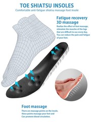 ﻿4D Cloud Insoles for Men and Women, Arch Support Insoles, Memory Foam In
