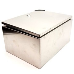 Rittal WM161208N4 Stainless Steel Enclosure, Wall Mount, 16x12x8in, IP66
