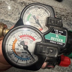 Victor Edge Regulator Set ESS3 2.0 Oxygen Acetylene Cutting Welding Torch