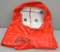ONESuit Flash Protective Hazmat Suit NFPA 1901,2005 ed X-Large Saint Gobain SEI