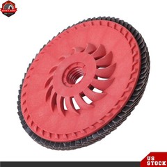 10 Pieces 4-1/2Inch × 7/8Inch 80 Grit T29 Ceramic Flap Sanding Disc 13300 RPM