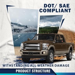 Front Bumper Fog Light,Compatible with 2011-2016 Ford F250 Super Duty Fog Lamps