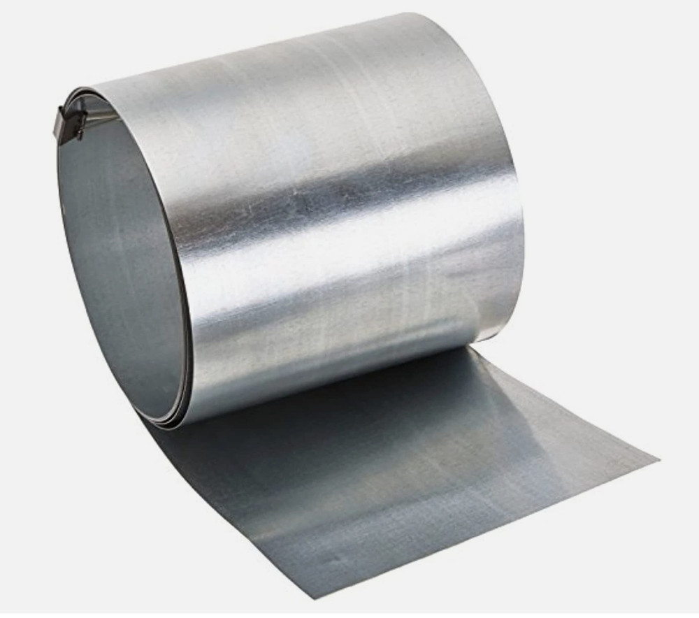 AMERIMAX HOME PRODUCTS 70406 6-Inch x 10-Feet Galvanized Flashing