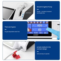 Brushless Dental Implant Motor System LED /Trolley Tool Cart Auto Water Supply