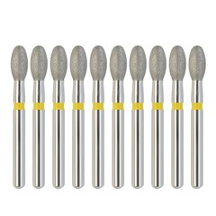 Dental Dimond Burs Football Egg FG Diamonds Bur 379/023XF Extra Fine High Speed