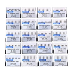 AZDENT Dental Super Coarse Diamond Polishing Burs FG for High Speed Handpiece