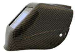 Jackson Safety 24737 Wh10 Hlx 100 Passive Welding Helmet, Shade 10, Carbon Fiber