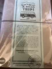 Let’s Go On A Road Trip, Traveler’s Notebook/Company • Regular Notebook • Brown