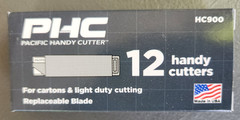 (12 Pk) Pacific Handy Cutter HC900 for Cartons & Light Duty Cutting