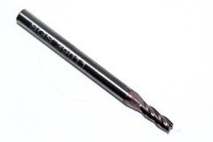 3/32″ (.0938″) CARBIDE END MILL 4 FLUTE TICN COATED SGS – 39011