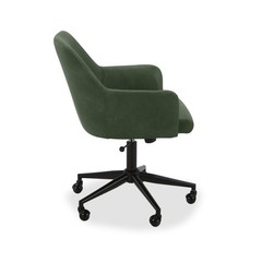 Greyson Office Chair Olive Upholstered Swivel Adjustable Desk Chair