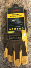 Kinco 2014-M Men’s Indoor/Outdoor Hybrid Work Gloves Size Medium