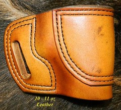 Gary C’s Avenger OWB HOLSTER fits Glock 42 .380 eXtra Heavy Leather