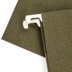 Blue Summit Supplies 25 Extra Capacity Hanging File Folders, Letter Size 2”