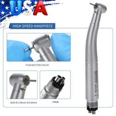 1-10*Kavo Type Dental LED E-generator High Speed Handpiece Standard 4Spray 4Hole