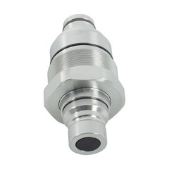 373-6967 Male Flat Face Coupler Compatible For Caterpillar 226D 262D 279D 299D