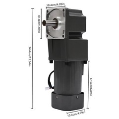 AC Gear Motor Speed Reduction Ratio 1:30 High Torque Speed Reduction Motor 45RPM