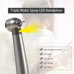 NSK Style Dental High Speed Handpiece Fiber Optic Turbine LED E-generator 4Hole