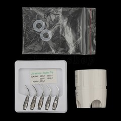 SK-D Dental Ultrasonic Scaler with 2 Water Bottles + 5 Tips DTE Free shipping