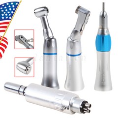 NSK Style Dental Slow Low Speed Handpiece Straight Contra Angle Air Motor 2/4H Y
