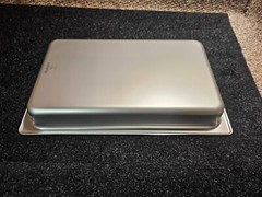 (QTY 6) HUBERT Full Size Pan 2 1/2″ Steam Table Pan 24 Gauge Stainless Steel