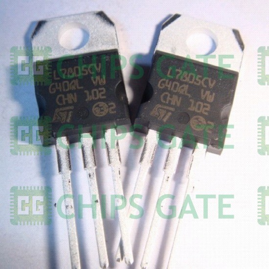 200PCS Voltage Regulator IC ST TO-220 L7805CV L7805CV-DG L7805 7805