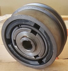 Centrifugal Clutch HD Compactor 4.5″ (115mm) OD 1/2″ V Belt Drive 3/4″ Bore
